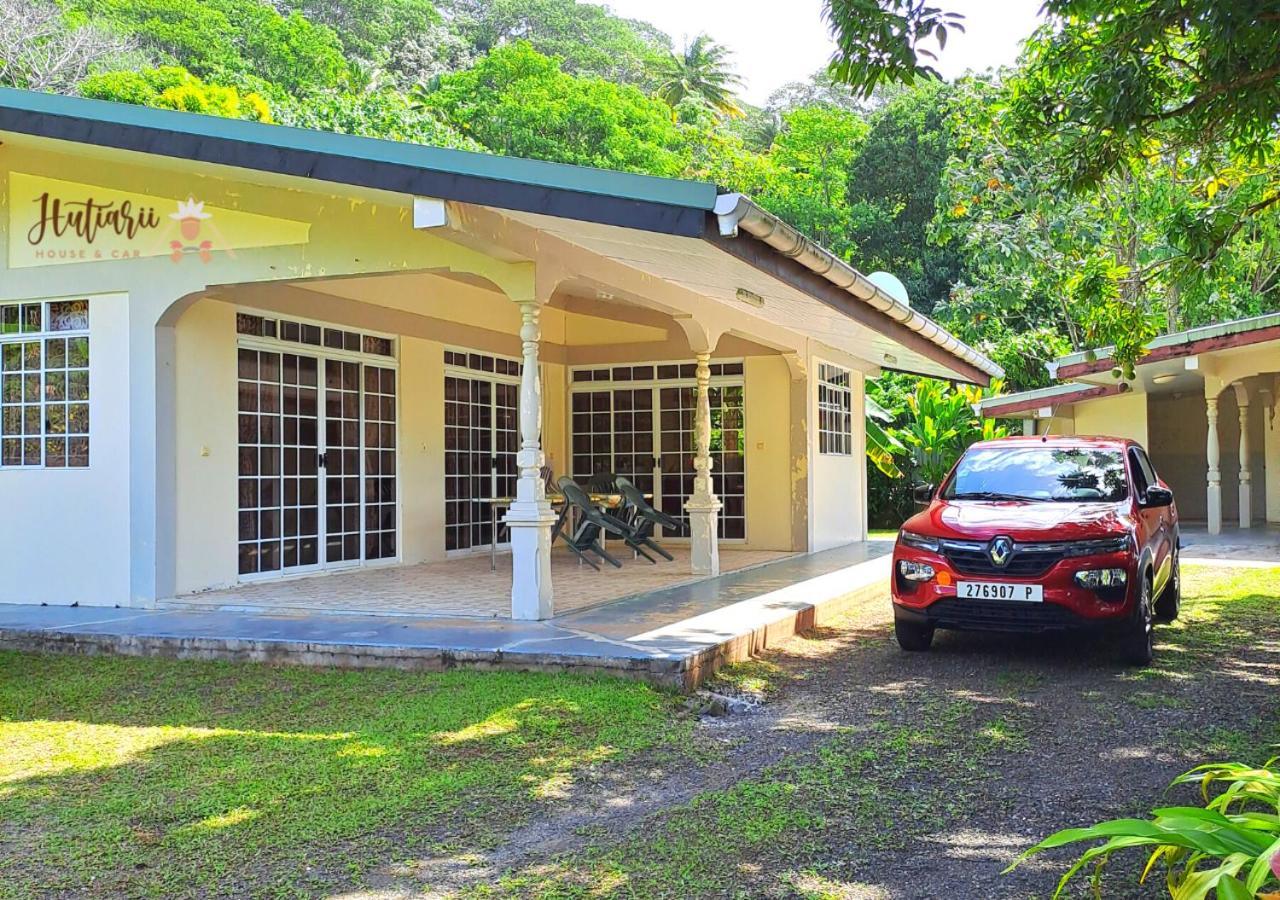 Hutiarii House & Car & Excursions Raiatea Villa Tevaitoa Exterior photo